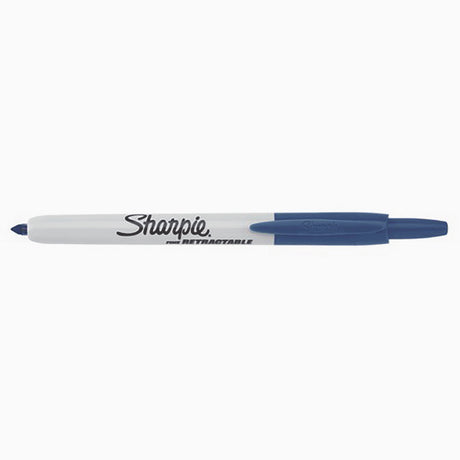 Sharpie Retractable Navy Fine Point Permanent Marker  Sharpie Markers