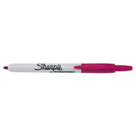 Sharpie Retractable Berry Fine Point Permanent Marker  Sharpie Markers