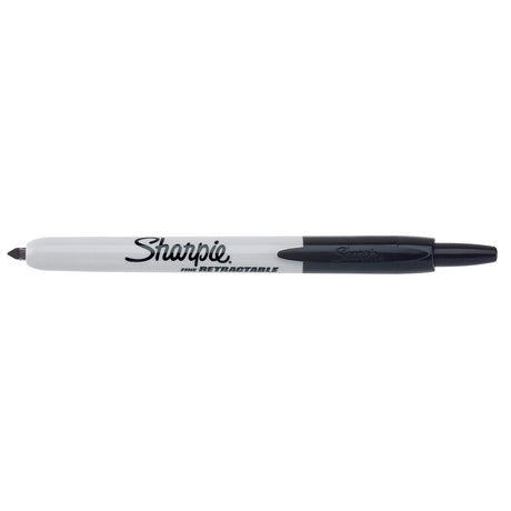 sharpie retractable black markers