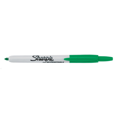 sharpie retractable green