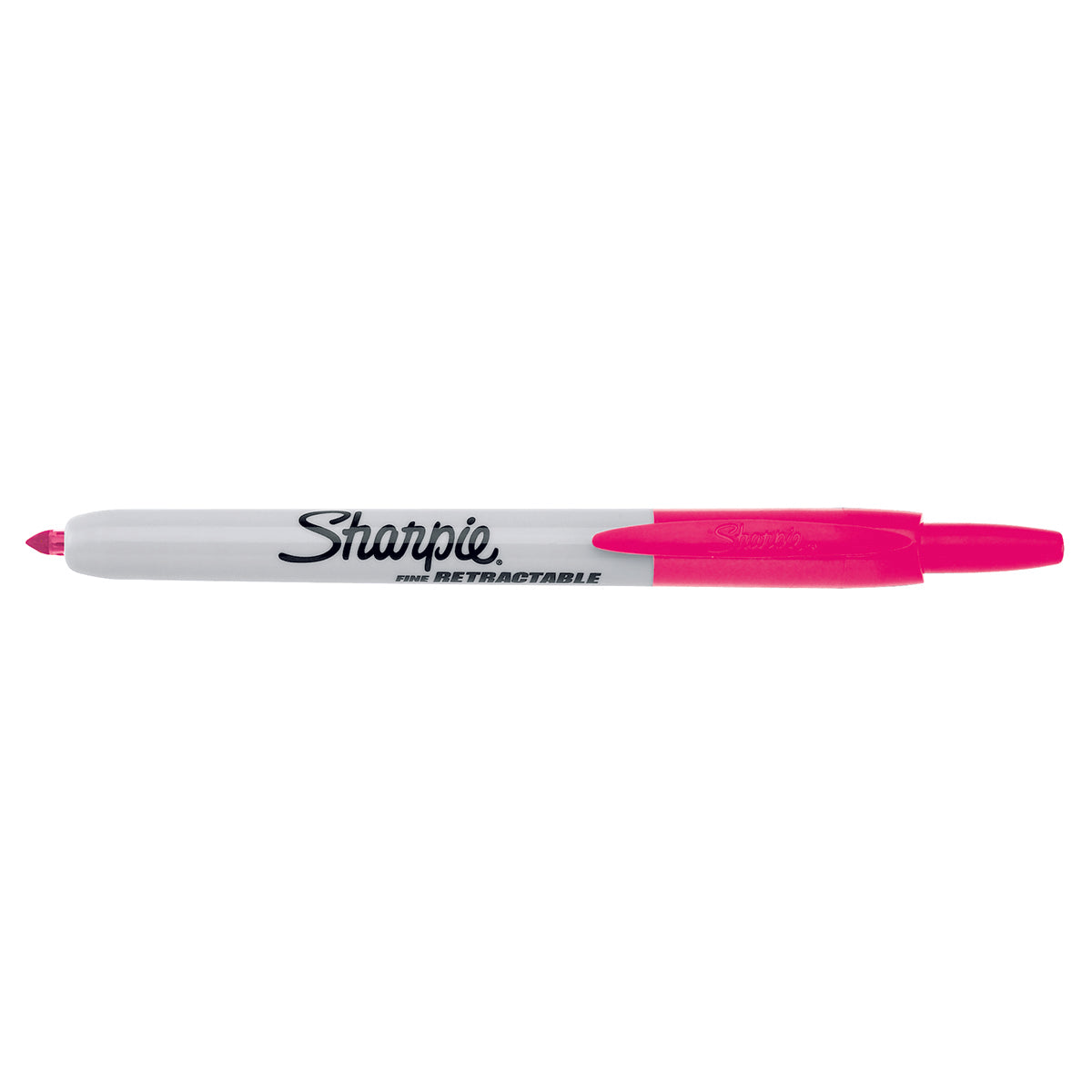 Sharpie Retractable Magenta Fine Point Permanent Marker  Sharpie Markers