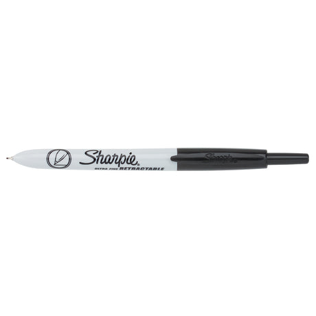 Sharpie Retractable Ultra Fine Black Permanent Marker 1735790  Sharpie Markers