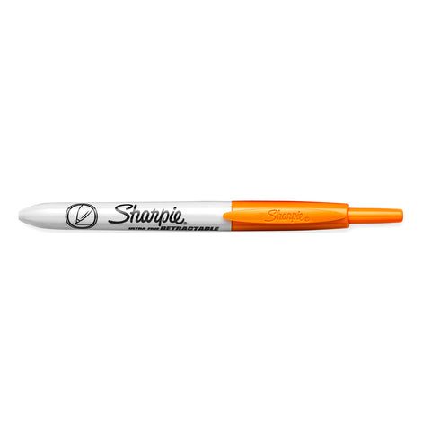 Sharpie Retractable Ultra Fine Orange Permanent Marker