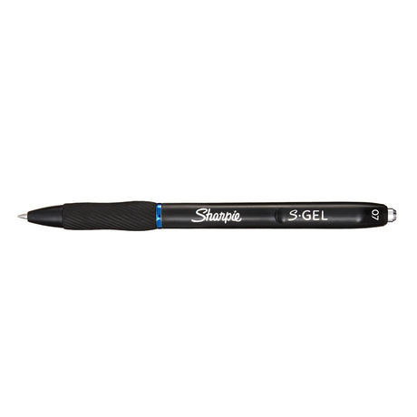 Sharpie S-Gel Blue Retractable Gel Pen Medium With Rubber Grip  Sharpie Gel Ink Pens