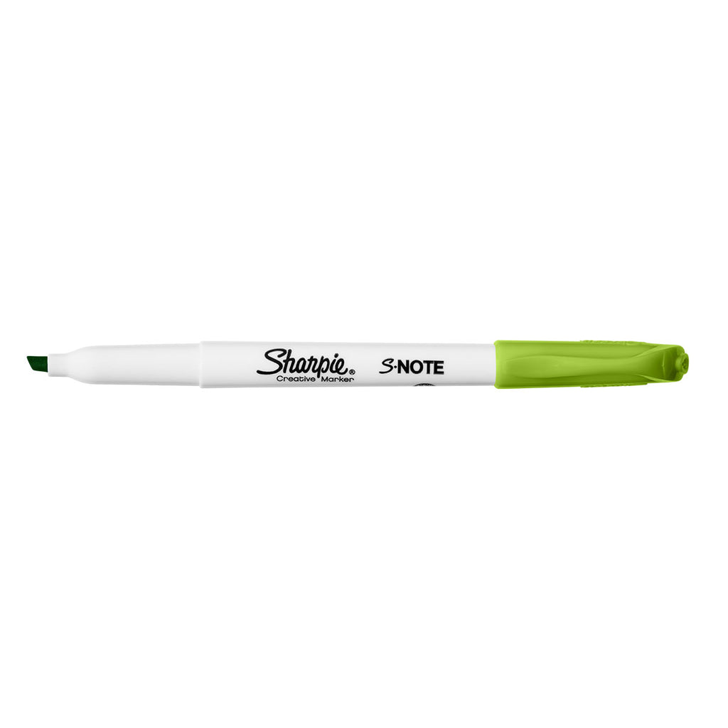 Sharpie S-Note Limeade Creative Marker  Sharpie Markers