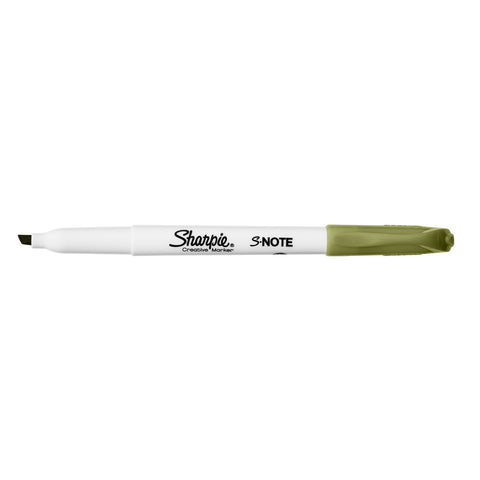 Sharpie S-Note Olive Creative Marker