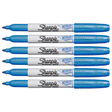 Sharpie Sapphire Metallic Permanent Markers, Fine Point Pack of 6  Sharpie Markers