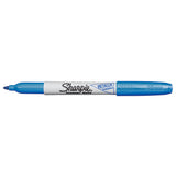 Sharpie Sapphire Permanent Marker, Fine Point  Sharpie Markers