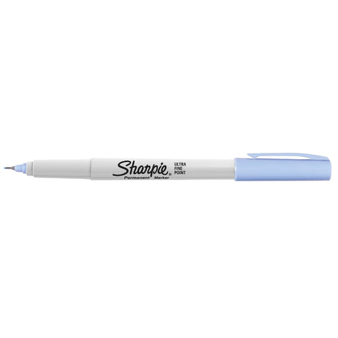 Sharpie Ultra Fine Point Sky Blue Permanent Marker, Sold Individually  Sharpie Markers
