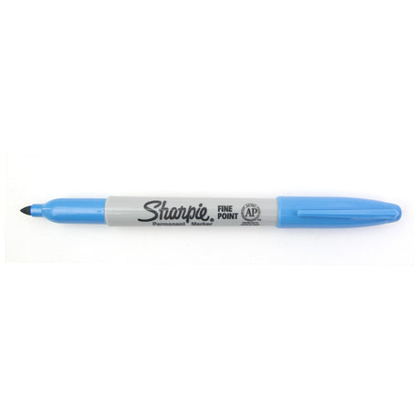 Sharpie Teal Blue Fine Point Permanent Marker, Sold Individually  Sharpie Markers