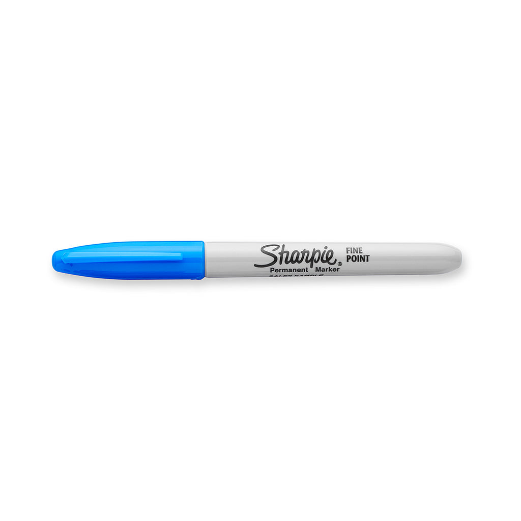 Sharpie Techno Blue Fine Point Limited Edition Electro Pop Permanent Marker Sold Individually  Sharpie Markers