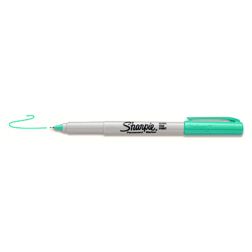 Sharpie Limited Edition Color Burst Ultra Fine Point Jetset Jade Permanent Marker  Sharpie Markers