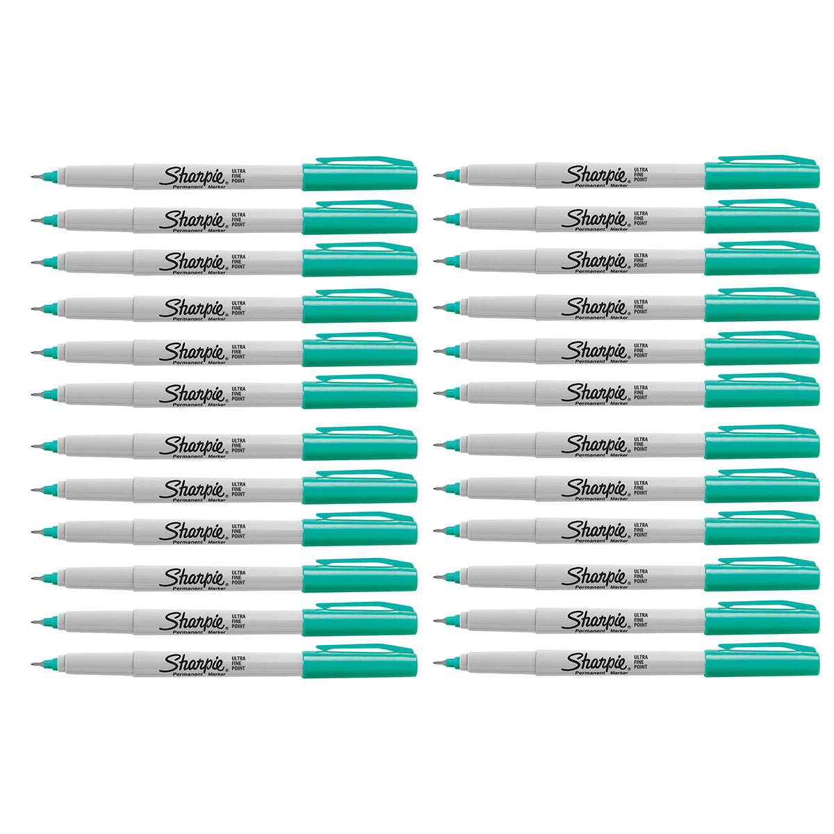 Sharpie Aqua Marker, Ultra Fine Bulk Pack of 24  Sharpie Markers