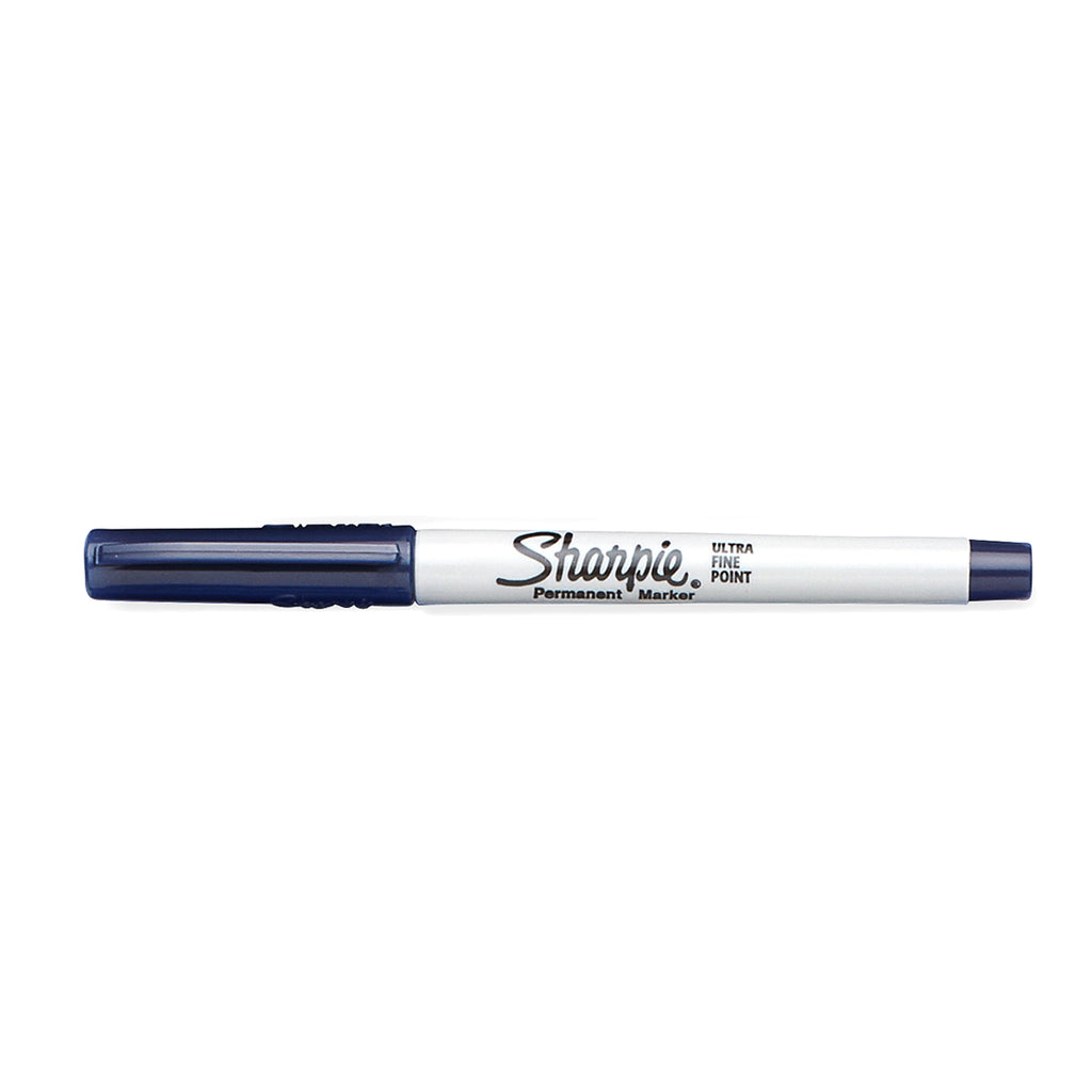 Sharpie Navy Ultra Fine Point Permanent Marker, Sold Individually  Sharpie Markers