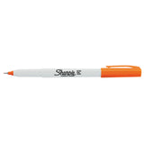 Sharpie Orange, Ultra Fine Point Permanent Marker  Sharpie Markers