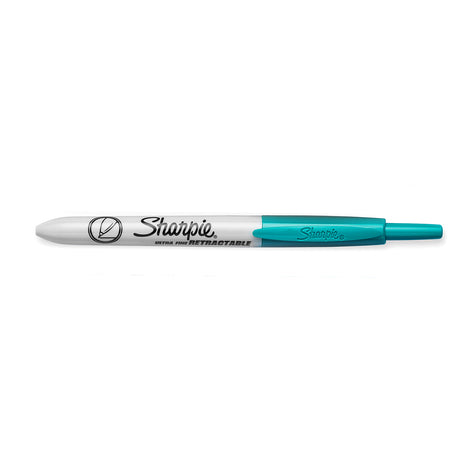 Sharpie Retractable Aqua Ultra Fine Point Permanent Marker  Sharpie Markers