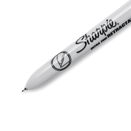 Sharpie Retractable Ultra Fine Red Permanent Marker 1735791  Sharpie Markers