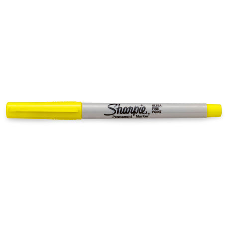 Sharpie Ultra Fine Point Yellow Permanent Marker  Sharpie Markers