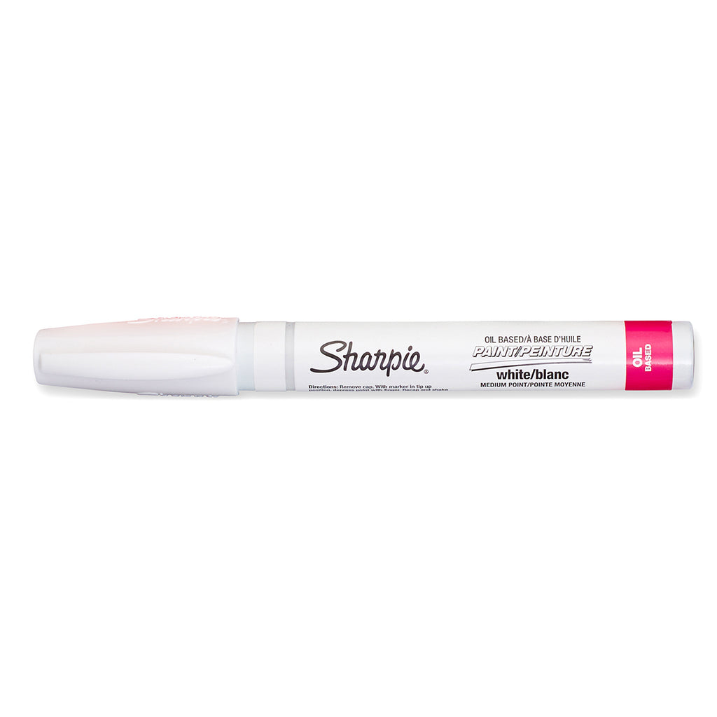 Sharpie Paint Marker White Medium Point Oil Based  Sharpie Markers