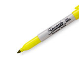 Sharpie Fine Point Yellow Permanent Marker  Sharpie Markers