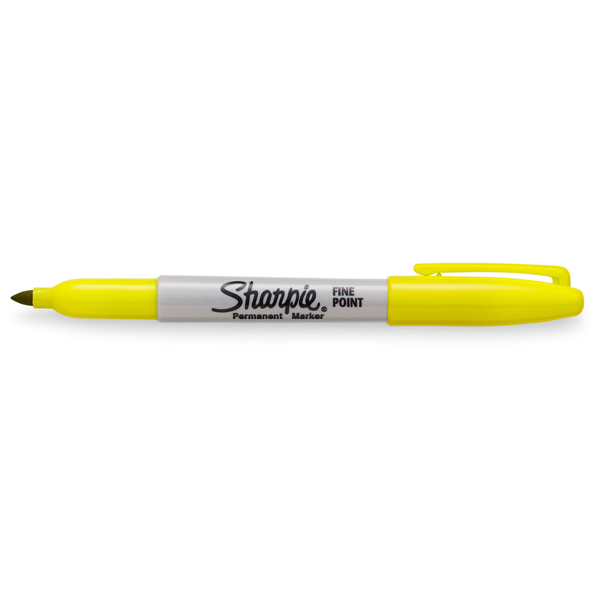 Sharpie Fine Point Yellow Permanent Marker  Sharpie Markers