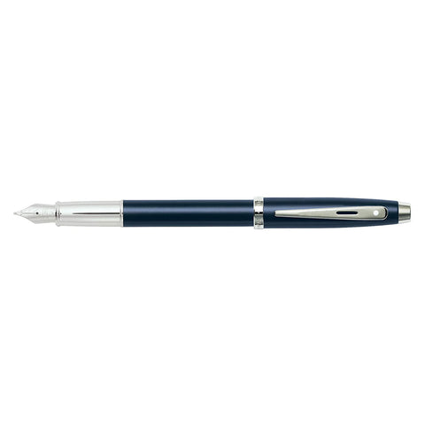 Sheaffer 100 Matte Navy Fountain Pen Medium  9318-0  Sheaffer Fountain Pens