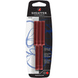 Sheaffer Red Ink Fountain Pen Ink Cartridges Pack of 5  Sheaffer Fountain Pen Ink Cartridges