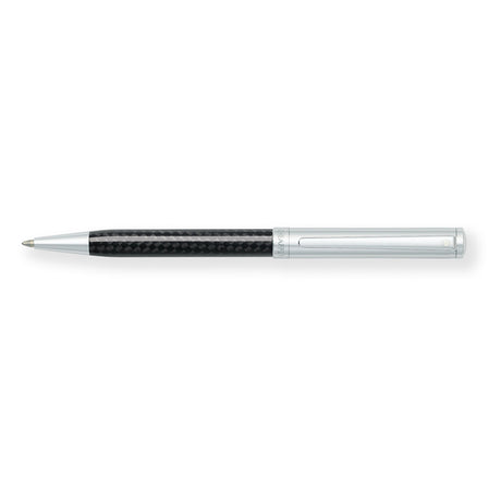 Sheaffer Intensity Chrome and Carbon Fiber Ballpoint Pen - Black Ink  Sheaffer Ballpoint Pen
