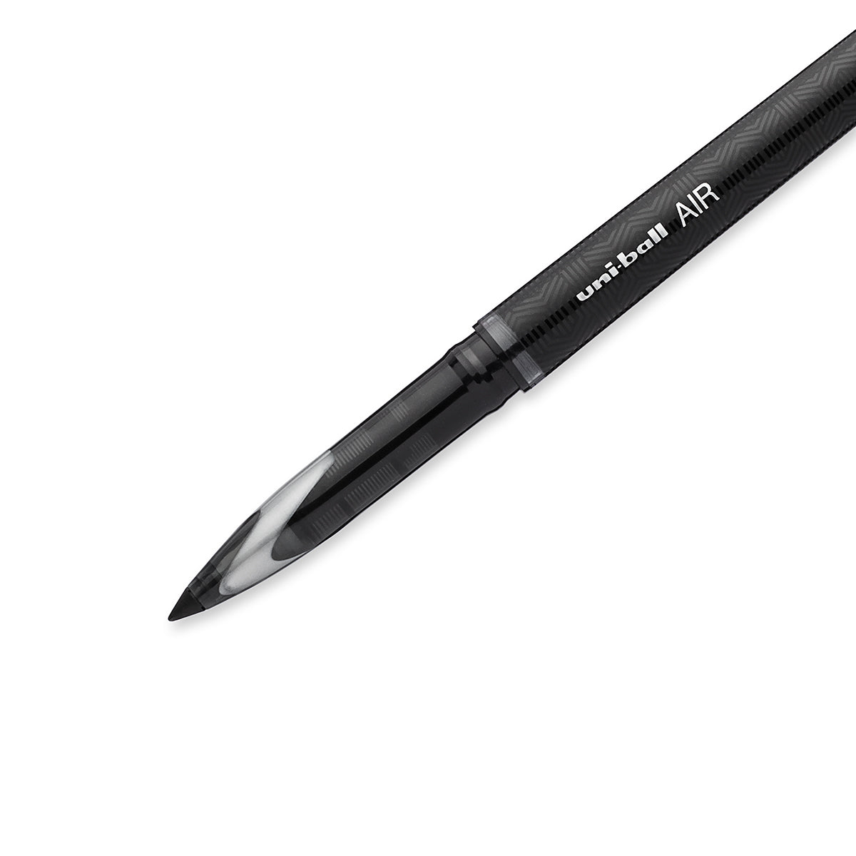 Uni Ball Air Black Medium 0.7mm Pack Of 2  Uni-Ball Rollerball Pens