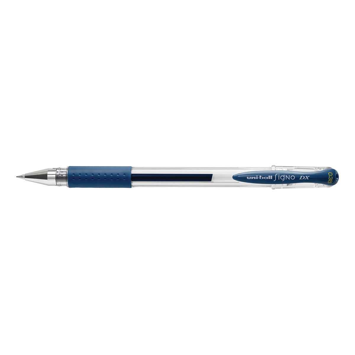 Uni Ball Signo DX .38 mm Blue Black Ink, Ultra Micro Gel Pen  Uni-Ball Gel Ink Pens