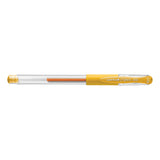 Uni Ball Signo DX .38 mm Golden Yellow Ultra Micro Gel Pen  Uni-Ball Gel Ink Pens