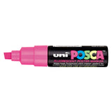 Posca Fluorescent Pink Paint Poster Marker Broad, Safe For Children  Posca Paint Markers