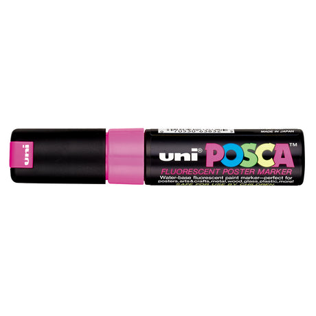 Posca Fluorescent Pink Paint Poster Marker Broad, Safe For Children  Posca Paint Markers