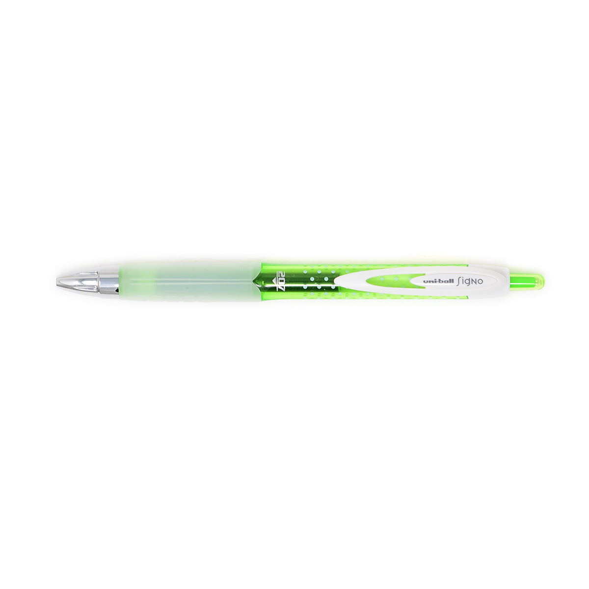 Uni Ball Signo 207 Light Green Gel Pen Medium 0.7mm Retractable - Polka Dot Design  Uni-Ball Gel Ink Pens