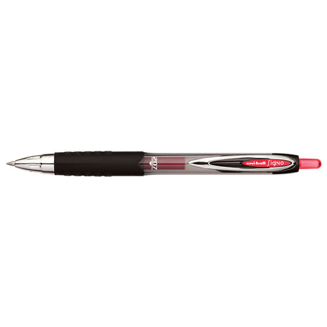 Uni-Ball Signo 207 Red Ink Gel Pen, Medium Point  0.7MM , Retractable - Pack of 3  Uni-Ball Office Supplies