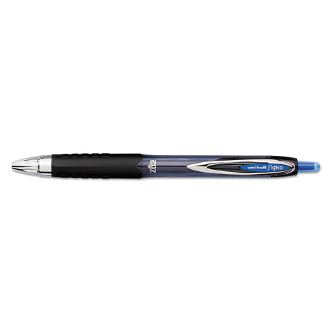 Retractable Gel Ink Pens, Blue - 50 Pack