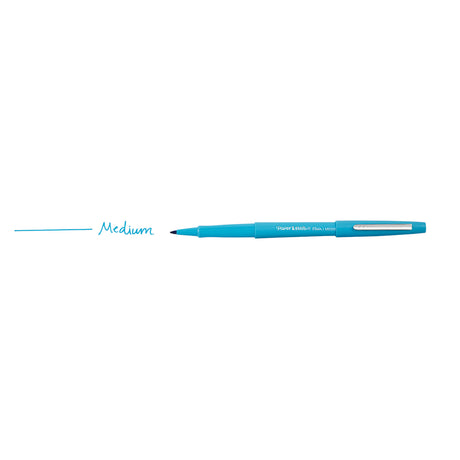 Paper Mate Flair Sky Blue Felt Tip Pen Medium, Original  Paper Mate Felt Tip Pen