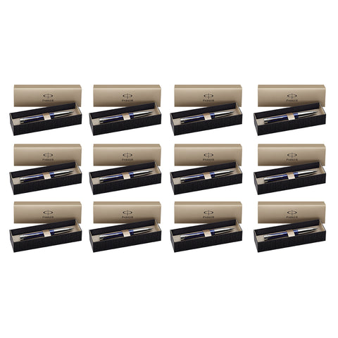 Wholesale Parker Urban Fashion Blue Ballpoint Pens - Lot Of 12