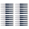 Wholesale Parker Pens - Urban Navy Chrome Trim Ballpoint Pen, Blue Ink - 24 Count  Parker Ballpoint Pen